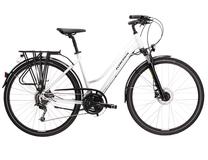 Velosipēds tūristu Kross, 28 ", 17'' rāmis, balta krās./melna krās.