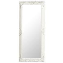 Зеркало VLX Baroque Style, подвесной, 50 см x 120 см, белый цв.