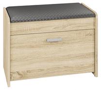 Batų dėžė MN, smėlio ruda, 70 cm x 36 cm x 53 cm