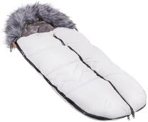 Žieminis miegmaišis kūdikiui Springos 4in1 Fluffy SB0021, balta sp., 90 cm x 46 cm