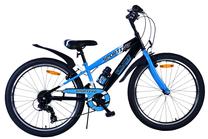 Vaikiškas dviratis, vaikų Volare Sportivo 24112, mėlyna sp./juoda sp., 24"