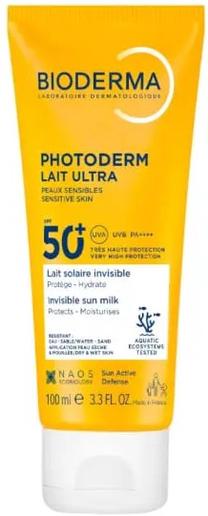 Pienelis įdegio priežiūrai kūnui/veidui Bioderma Photoderm Invisible SPF50+, 100 ml