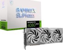 Видеокарта MSI GeForce RTX 4080 SUPER Gaming X Slim White, 16 ГБ, GDDR6X