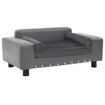 Guļvieta mājdzīvniekiem VLX Dog Bed 170954, pelēka krās., 43 cm x 81 cm
