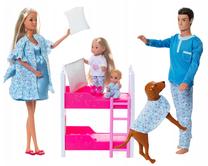 Lėlė Simba Steffi Love Pajamas Party, įvairių spalvų