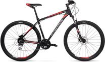 Velosipēds kalnu Kross Hexagon 6.0, 29 ", 19" rāmis, melna krās./sarkana krās./pelēka krās.