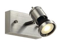Valgusti lagi SLV Spot 1 147441, GU10, 1 x 75 W, alumiinium v. / alumiinium v.