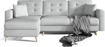 Kampinė sofa Asgard L Solid 09, pilka sp., 162 x 248 cm x 93 cm