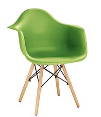 Valgomojo kėdė Avanti Hugo, žalia sp., 62.5 cm x 61 cm x 82.5 cm