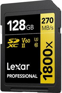 Atminties kortelė Lexar Professional 1800x, 128 GB