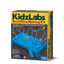 Электронная лаборатория 4M KidzLabs Buzz Wire, синий цв.