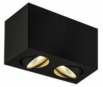 Valgusti lagi SLV Triledo 1002003, LED, 3000 °K, 2 x 14 W, must v. / must v.