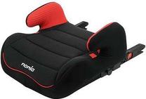 Autokėdutė-paaukštinimas Nania Topo Easyfix, juoda sp./raudona sp., 22 - 36 kg