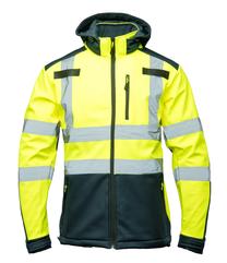 Darba jaka vīriešu Polstar Softshell, dzeltena krās., S izmērs