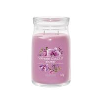 Žvakė, aromatinė Yankee Candle Signature Wild Orchid, 60 - 90 h, 567 g, violetinė sp.