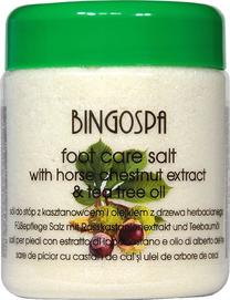 Vannas sāls kājām BingoSpa Horse Chestnut and Tea Tree Oil, 550 g