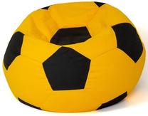 Sėdmaišis Go Gift Soccer L, juoda sp./geltona sp.