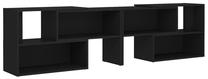 TV galds VLX 808360, melna krās., 149 cm x 30 cm x 52 cm