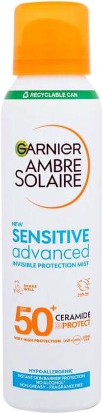 Purškiklis įdegio priežiūrai Garnier Ambre Solaire Advanced Invisible SPF50+, 150 ml