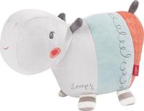Pliušinis žaislas BabyFehn Hippopotamus Loopy, įvairių spalvų, 35 cm