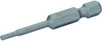 Набор битов для отверток Bahco Hexagon Bits, HEX, 50 мм, 1/4", Ø3 мм