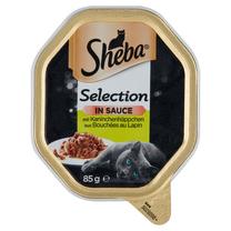 Mitrā kaķu barība Sheba Selection In Sauce, truša gaļa, 0.085 kg