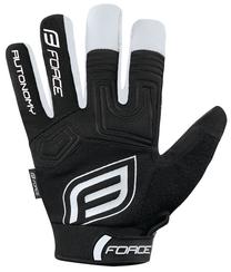 Перчатки Force Autonomy MTB Kid, белый цв./черный цв., S