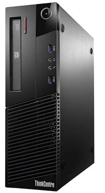 Stacionarus kompiuteris Lenovo ThinkCentre M83 SFF, atnaujintas Intel® Core™ i3-4160, DDR3 4 GB, SSD+HDD 120 GB 500 GB, Intel HD Graphics 4400 Dynamic, Windows 10 Pro RM22454P4