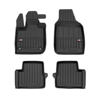 Auto paklājs, no priekšas/aizmugurē Proline 3D, Fiat 500 Electric 2021-