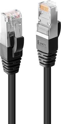 Сетевой кабель Lindy Cat.6 S/FTP LSZH RJ-45, RJ-45, 2 м, черный цв.