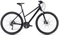Велосипед гибридный Cube Nature SLX Trapeze, 28 ″, 18" рама, черный цв./серый цв.
