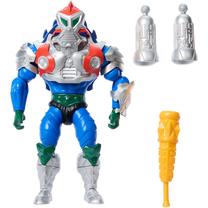 Žaislinė figūrėlė, su priedais Mattel Masters Of The Universe Turtles Of Grayskull Mekaneck JBN01, mėlyna sp./sidabro sp./raudona sp.