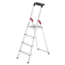 Kopėčios vienpusės buitinės Hailo L60 4 steps, 285 cm, 146 cm