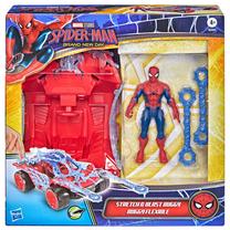 Žaislinė figūrėlė, su priedais Hasbro Spiderman Brand New Day Gallagher Web Blast, mėlyna sp./raudona sp.
