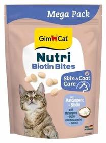 Skanėstas katėms Gimborn GimCat Nutri Biotin Bites, pienas, 0.425 kg