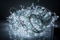 Lempučių girlianda, 19 m, balta sp., 500 LED