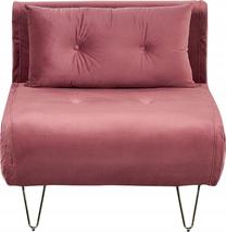 Sofa-lova Shumee Vestfold, rožinė sp., 80 x 85 cm x 81 cm