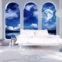 Fototapete Artgeist Night in Greece, 245 cm x 350 cm
