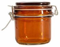 Pārtikas uzglabāšanas konteiners Homla Doccio 242034, 0.15 l, brūna krās.