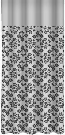 Nakts aizkari ZMP-035, balta krās./melna krās./pelēka krās., 160 cm x 270 cm