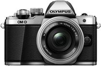 Sisteminis fotoaparatas Olympus OM-D E-M10 Mark II Silver + 14-42mm II R, sidabro sp.
