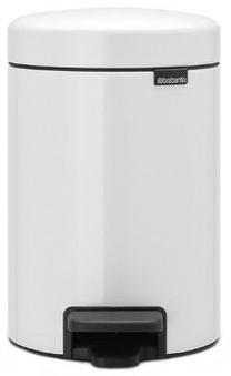 Šiukšliadėžė Brabantia NewIcon, balta sp., 5 l, 29.2 cm x 20.6 cm