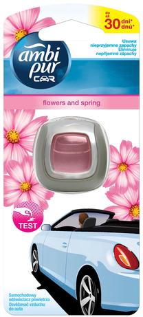 Automobilio oro gaivklis Ambi Pur Flowers & Spring, 2 ml