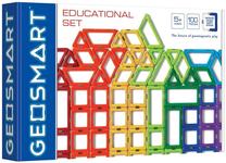 Magnetinis konstruktorius Smartmax GeoSmart Educational Set GEO600, 100 vnt., įvairių spalvų
