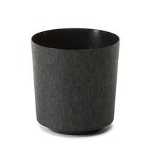 Puķu pods Lamela Gama, plastmasa/polipropilēns (pp), 19.5 cm x 19.5 cm, Ø 19.5 cm, melna krās.