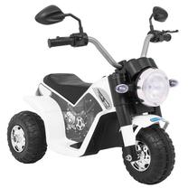 Vaikiškas elektrinis motociklas Mini Bike, balta sp.
