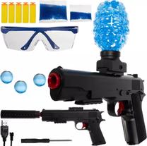 Игрушечный пистолет с шариками Kruzzel 20449, 40 см Черный цв.