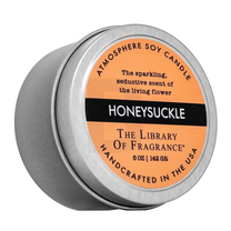 Svece, aromātiskā The Library Of Fragrance Honeysuckle, 20 h, 142 g, balta krās.