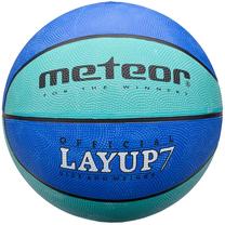 Баскетбольный мяч Meteor Layup, 7 размер, синий цв.