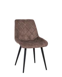 Valgomojo kėdė Nowy Styl NICOLE II PL-05, ruda sp./juoda sp., 42.6 cm x 44 cm x 87 cm